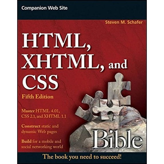 Pre-Owned HTML, XHTML, and CSS Bible Paperback