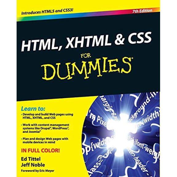 Pre-Owned Html, XHTML and CSS for Dummies (Paperback) 0470916591 9780470916599