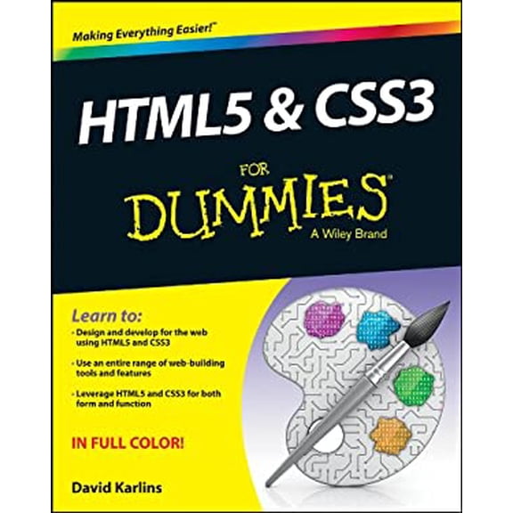 Pre-Owned Html5 & Css3 for Dummies (Paperback) 1118588630 9781118588635