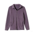 thumbnail image 1 of HTNBO Fleece Jackets For Women Full Zip Long Sleeve Workout Jacket Casual Lightweight Loose Fit Outerwear, 1 of 5