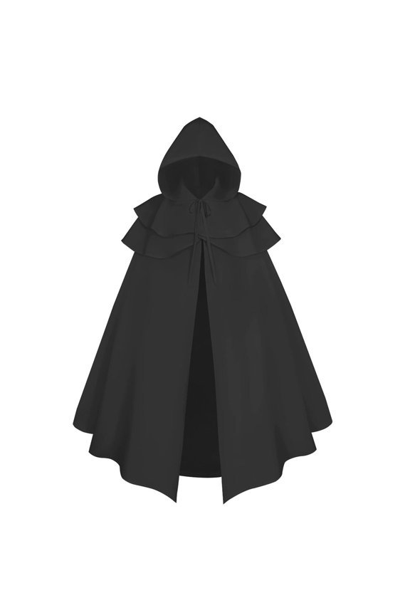 Halloween Cos Retro Medieval Costume Robe Cosplay Cloak Grandma Cardigan Men Jackets