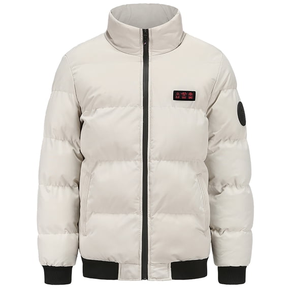 HTNBO Heated Jacket for Men Women, Heated Jackets Winter Warm Heated Coat Electric USB Rechargeable Winter Body Warmer