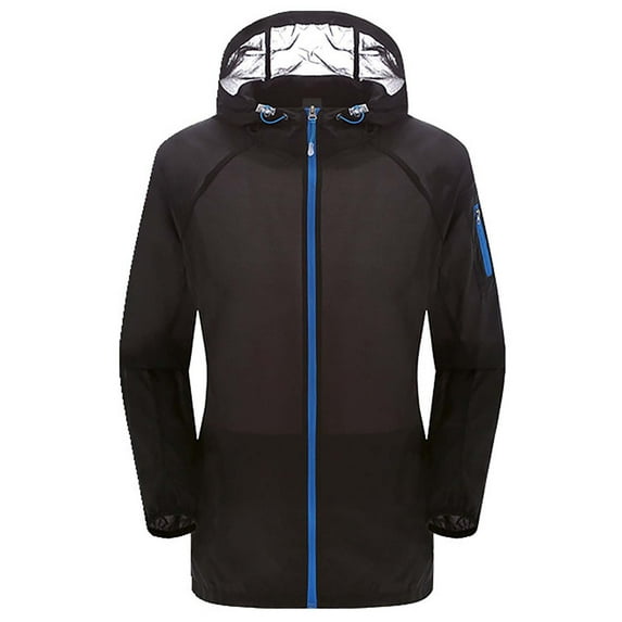 HTNBO Jacket for Women Ultra Light Thin Breathable Outdoor Cycling Quick Drying Comfort Jacket Hoodie Skin Jacket