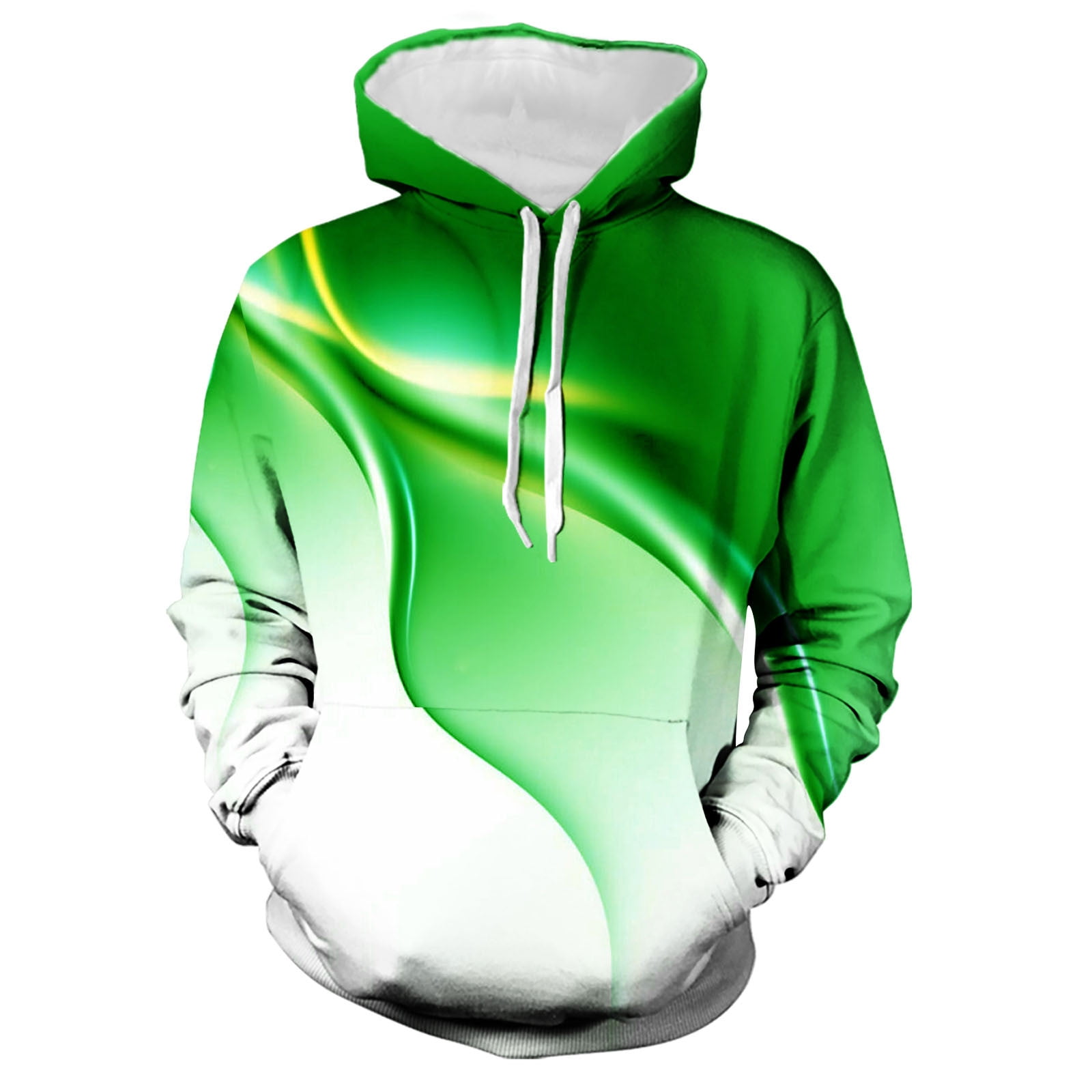 HTNBO Mens Graphic Hoodies Plus Size Hoodies Drawstring 3D Printed ...