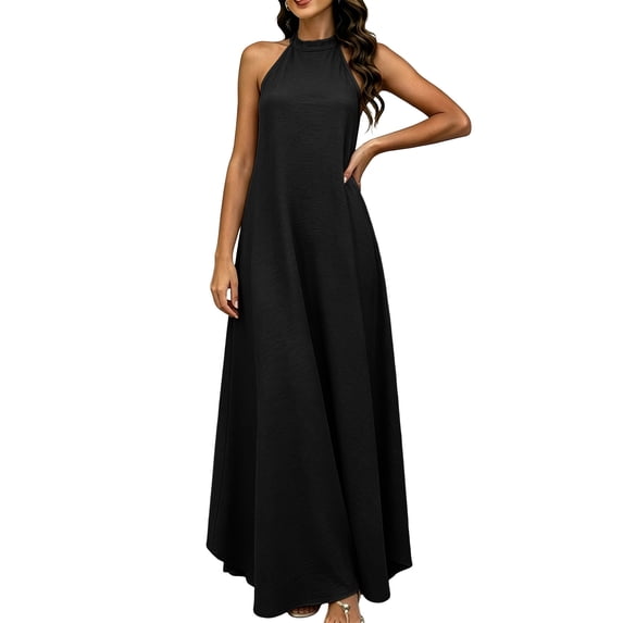 HTNBO Plus Size Summer Boho Maxi Dress – Floral Long Casual Dress ...