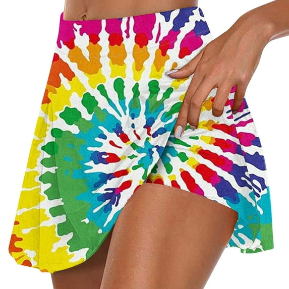 HTNBO Skorts Skirts for Women Athletic Wear Tennis Skirt Skorts for Ladies High Waisted Golf Shorts