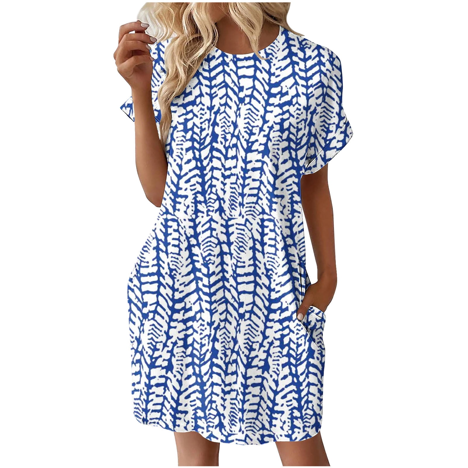 HTNBO Summer Dresses for Women - New Arrivals Sun Dress - Ladies Mini ...