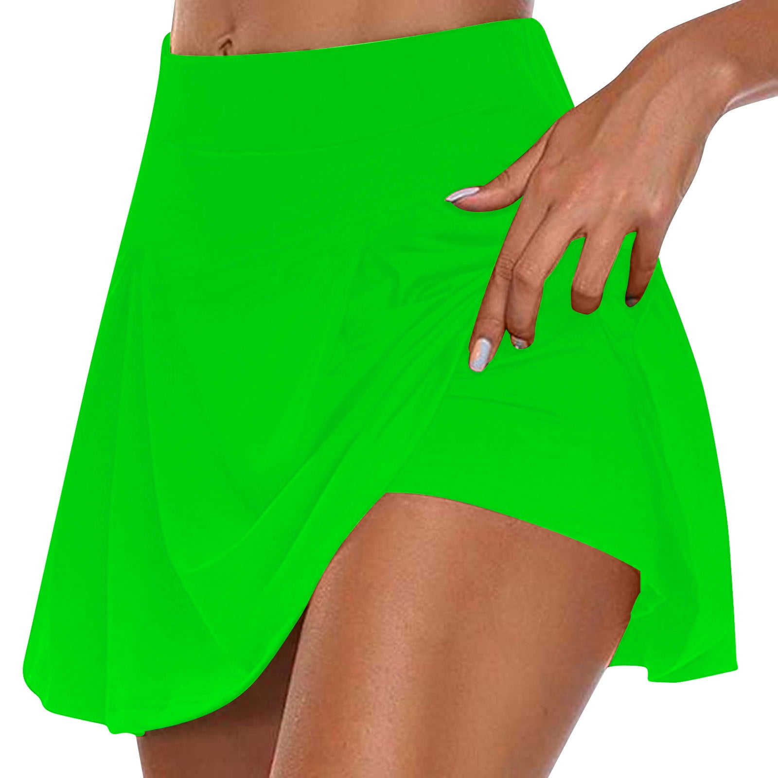 HTNBO Tennis Skorts Skirts for Women High Waisted Short Tennis Skirts