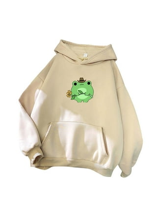 Kids uncured Cute Frog Hoodies