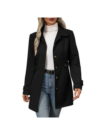 ジャケット・アウター ESSAY Oversized Coller-Less Coat Amazon.com: Zadaos Womens Overcost Wiinter Coat Oversize