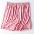 thumbnail image 1 of HTNBO Womens Wide Leg Lounge Shorts Comfy Plus Size Elastic Waist Pajamas Shorts Women's Summer Trends, 1 of 6