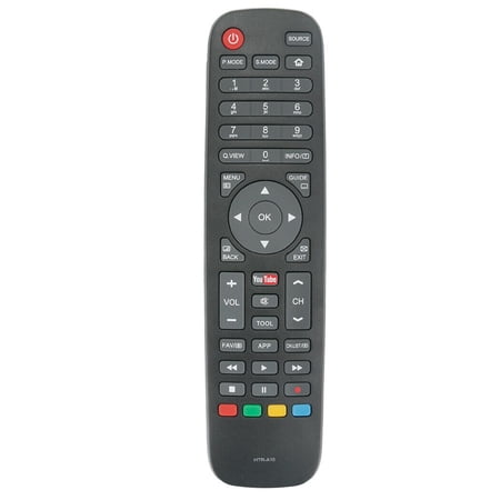 HTR-A10 Replace Remote for Haier TV LE32N1620 LE32N1620W LE50K6500U LE65K6500U