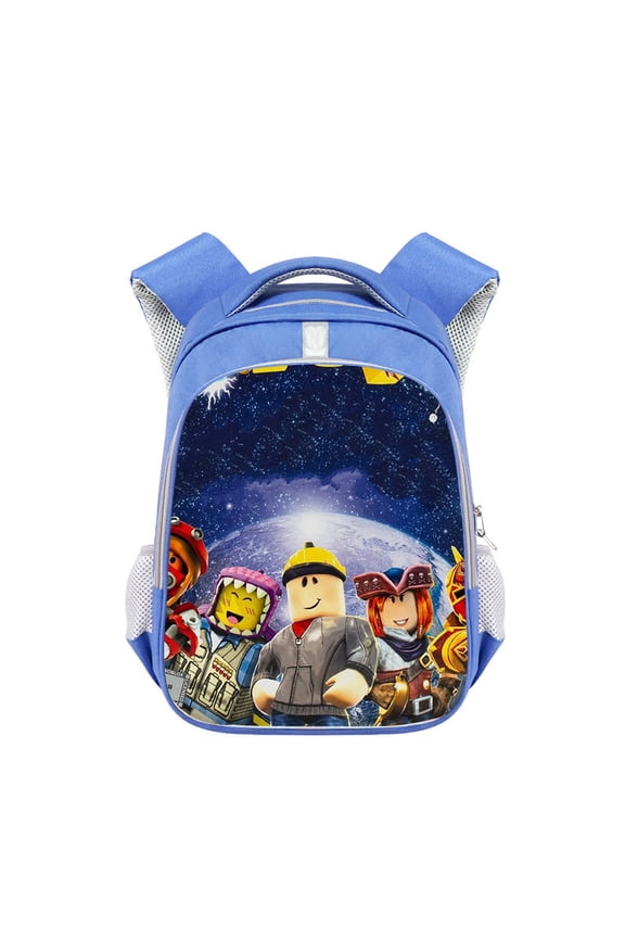 Unisex Adjustable Strap Polyester Roblox School Backpack