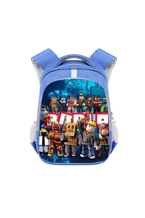 Unisex Adjustable Strap Polyester Roblox School Backpack