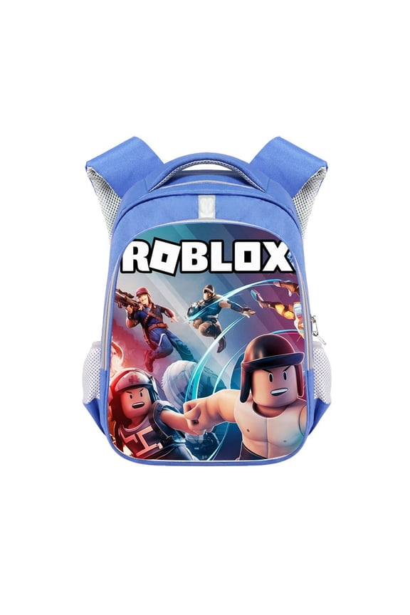 Unisex Adjustable Strap Polyester Roblox School Backpack