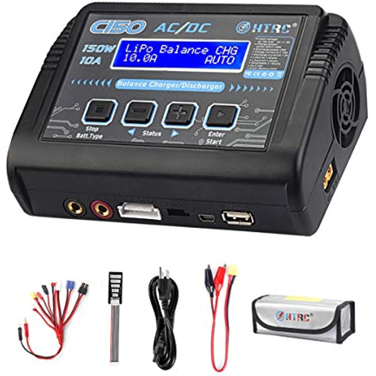 C3400 Universal Battery Charger Analyzer Tester for Liion NiMH NiCd Batteries