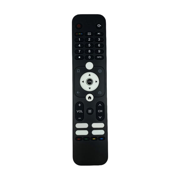 HTRU31 Replacement IR TV Remote Controller for Quick Setups ABS Construction Enhances Viewing Convenience