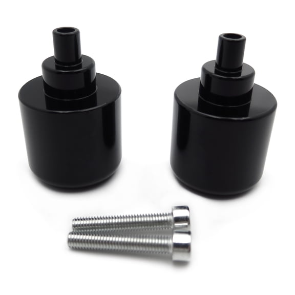 HTT-MOTOR Black Bar Ends For Honda Cbr600 Vfr800 Cb919 900Rr 929Rr 954Rr Vtr Rc51 Gl1800