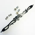 thumbnail image 1 of HTT-MOTOR Black Skull Shift Linkage +3" For 1993-2016 Harley FXDWG Dyna Wide Glide, 1 of 5