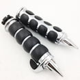 thumbnail image 1 of HTT-MOTOR Chrome 25mm 1" Spike Handlebar Grips Throttle Boss For Harley Softail Dyna Sportster Electra Glide/ Kawasaki Ninja Hayabusa GSXR700 GSXR1000, 1 of 6