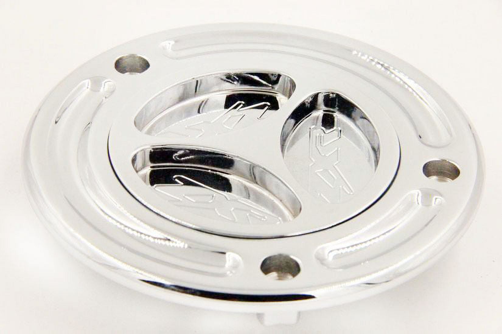 Aluminum Gas Tank HTT-MOTOR Black Keyless Gas Cap Twist Off Fuel