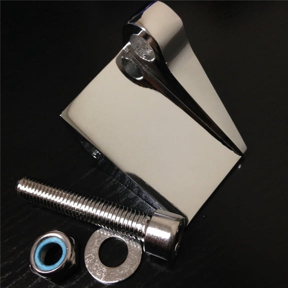 HTT-MOTOR Chrome Right Mirror Adapter For Harley Touring Electra Glide Ultra V-Rod Night Rod
