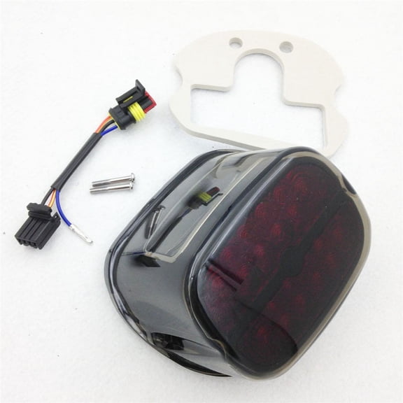 HTT-MOTOR RED Tail Light For Harley 2009-2013 FLHRC 09-later FLHTC FLHTCU FLHTK FLTRU