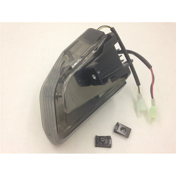 HTT-MOTOR Smoked LED Tail Light with Turn Signals Fit For Aprilia RSVR Factory RSV1000