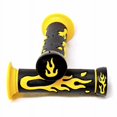 thumbnail image 1 of HTT-MOTOR Sport Bike Dirt Bike Motorcycle Flame Gel Style Grips YELLOW MOTORCYCLE APRILLA BMW DUCATI TRIUMPH HONDA YAMAHA KAWASAKI SUZUKI Polaris Suzuki Bike Offroad KTM(7/8" LEFT 1" RIGHT), 1 of 1