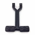 thumbnail image 1 of HTT Motorcycle Black Hawk Pegs w/ Hollow-out Heel/Toe Shift Levers For Harley Davidson Fat Boy FLSTF 1980 and later, 1 of 6