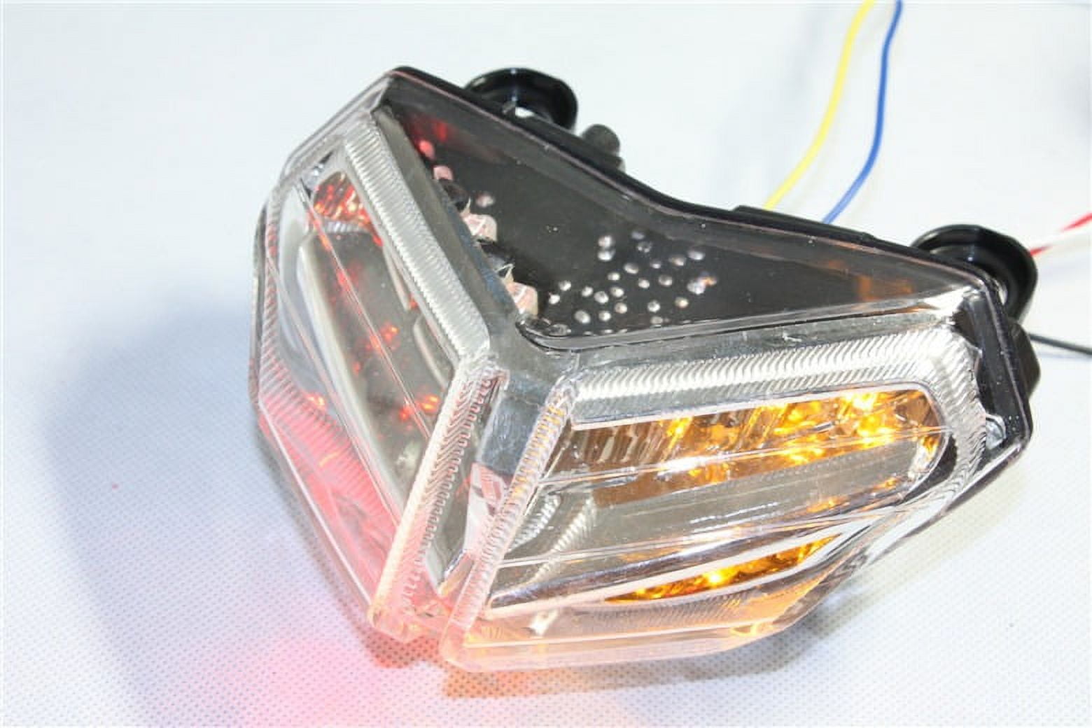 XHT Clear LED Tail Light Brake Light With Integrated Turn Signals For Ducati 1098, 848, 1198 Models