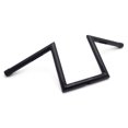 thumbnail image 1 of HTTMT- 1in. Old School Narrow Z Handlebar 6in. Black Compatible with Honda Yamaha Harley Chopper Bobber, 1 of 7