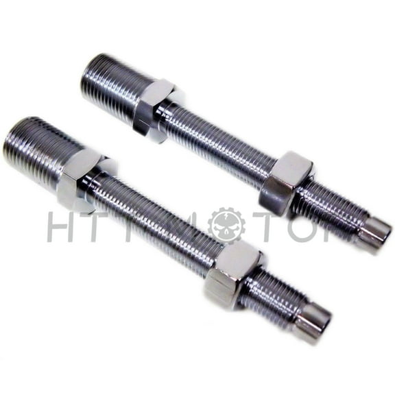 HTTMT- For 00-16 HARLEY SOFTAIL REAR 1-2" ADJUSTABLE SUSPENSION LOWERING KIT STAINLESS STEAL