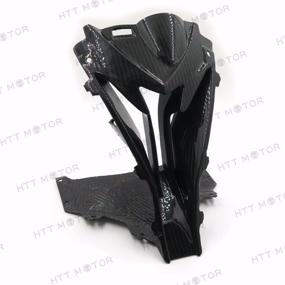 HTTMT- For 15-17 BMW S1000RR Upper Center Nose Air Intake Ram Fairing REAL Carbon Fiber