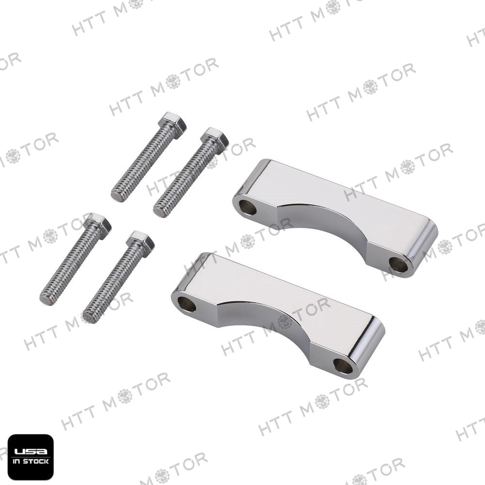 Chrome Billet Pulley Spacer For Harley 1/2" - Fits 2000 & Newer Models, 0.5" Thick