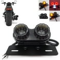 thumbnail image 1 of HTTMT- MT452- Smoke Motorcycle Tail Light Integrated Driving & Brake Light Turn Signal Lamp 40W 40-LED, 1 of 7