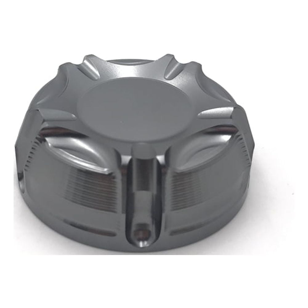Custom CNC Aluminum Rear Brake Reservoir Cap For Kawasaki ZRX 1200R 2001-2004 - Multiple Colors
