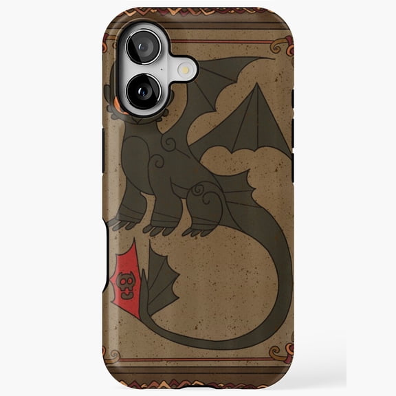 HTTYD Inspired Tapestry Art Case for iPhone 17 16 15 14 13 12 11 Pro Max