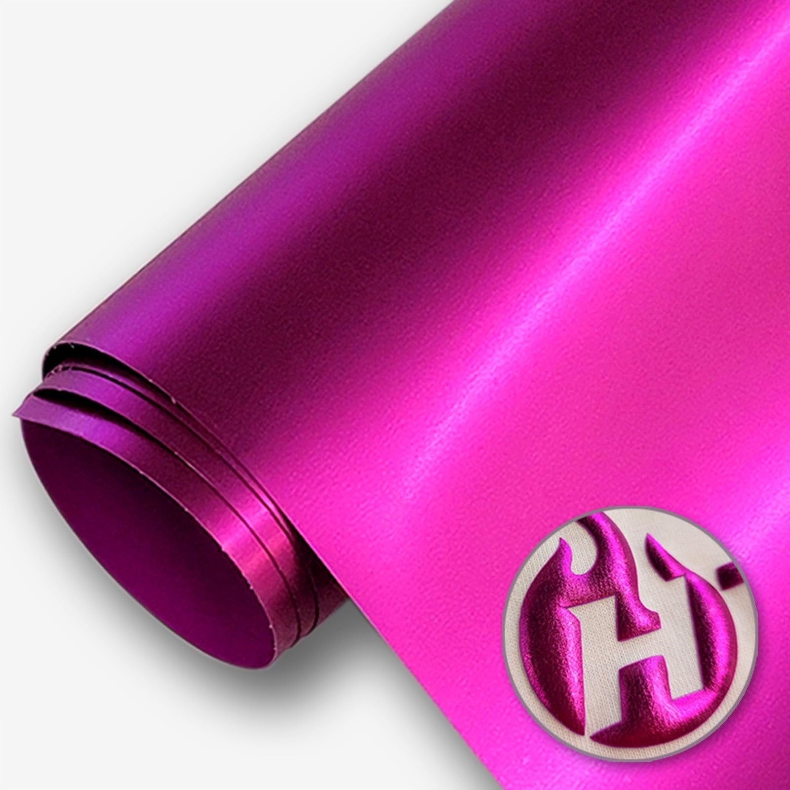 HTV4U Puff Heat Transfer Vinyl Foil Cherry, 20" x 5 Yards - Heat Press Transfer Film, DIY Craft Iron on Vinyl for Shirts and Garments