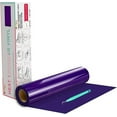 thumbnail image 1 of HTVRONT 12" x 20FT Purple Vinyl Iron on HTV T-shirt for HTVRONT & All Cutter Machine, 1 of 8