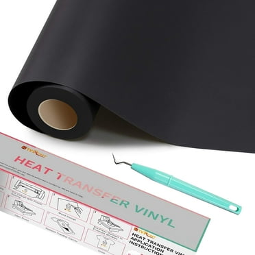 Siser Glitter HTV Roll – Heat Transfer Vinyl, 11.8 X 10 Feet, Iron On Vinyl For T-Shirts, Crafts – Black Glitter