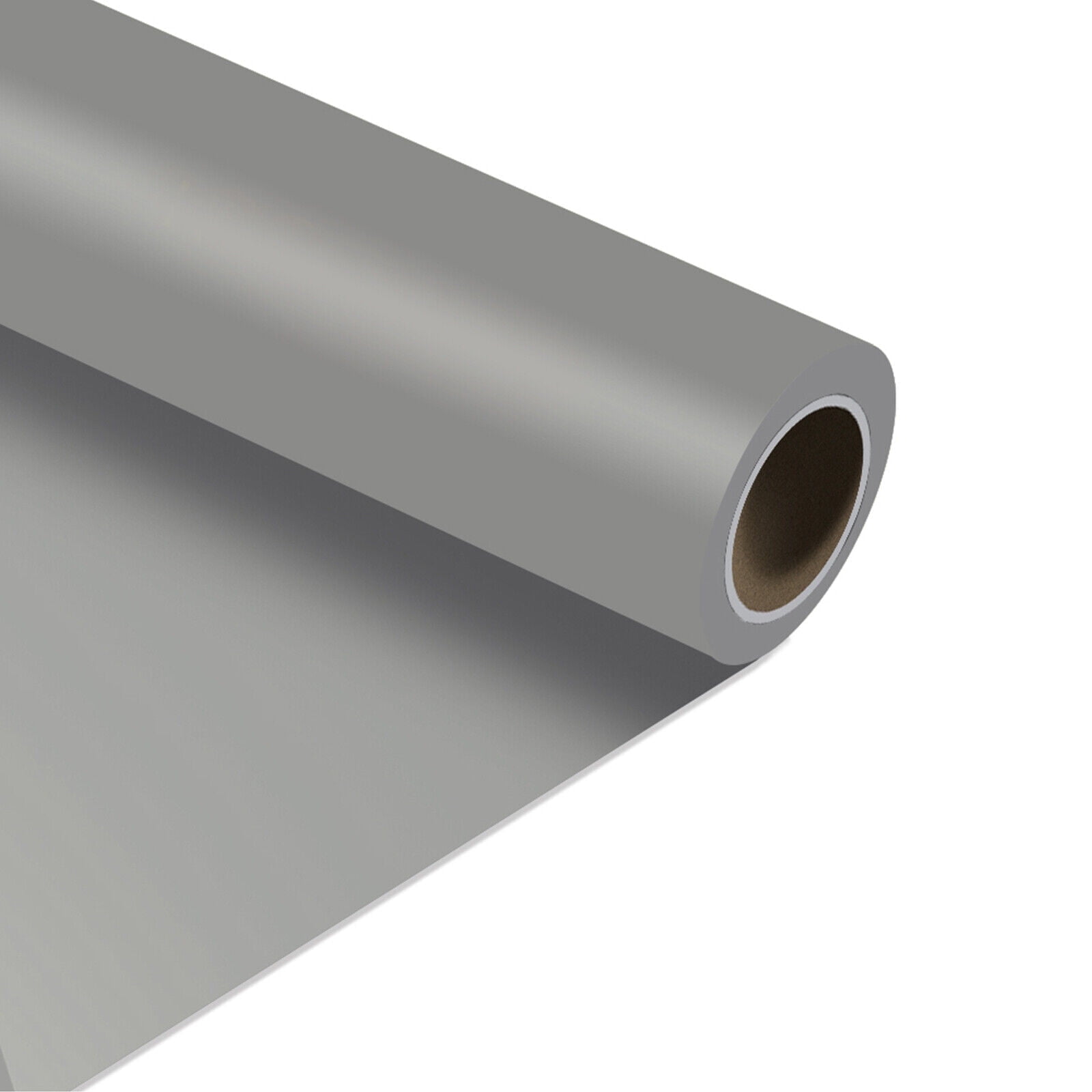 HTVRONT 12" x 30FT Heat Transfer Vinyl Light Gray HTV Rolls For T-Shirts