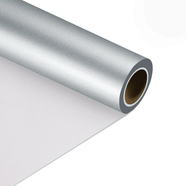 HTVRONT Silver HTV Heat Transfer Vinyl Roll - 12 x 50FT Silver  Iron on Vinyl for Cricut & Silhouette - Easy to Cut & Weed Silver HTV Vinyl  Roll : Arts