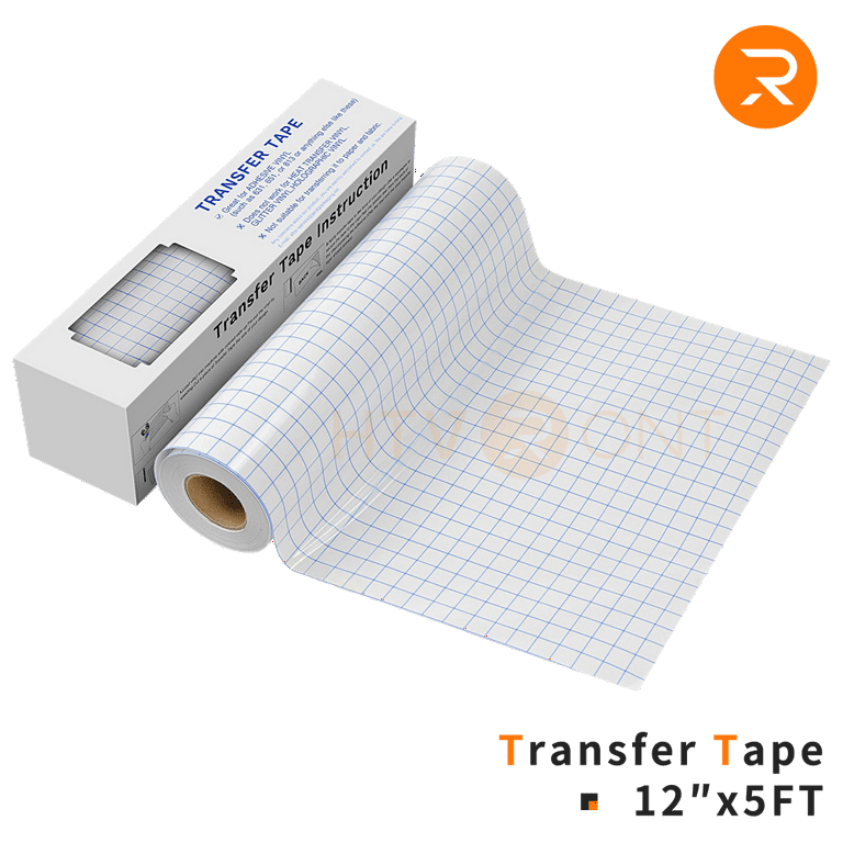 Vinyl Transfer Tape Roll Craft Application Paper For Cricut Decals Signs  Windows Stickers Clear Transfer Paper Tape Roll
