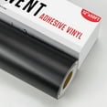 thumbnail image 1 of HTVRONT 12" x 50 FT Matte Black Permanent Vinyl, Adhesive Vinyl Roll for Cricut,Silhouette, Cameo Cutters,Signs,Scrapbooking,Craft,Die Cutters, 1 of 8