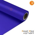 thumbnail image 1 of HTVRONT 12" x 5ft Heat Transfer Vinyl RoyaL Blue HTV Rolls for T-Shirts, Clothing and Textiles, Easy Transfers, 1 of 9