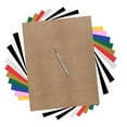 thumbnail image 1 of HTVRONT 13 Pack 12" x 10" HTV Heat Transfer Vinyl Bundle, Iron on Vinyl for T-Shirt, 9 Assorted Colors, 1 of 9