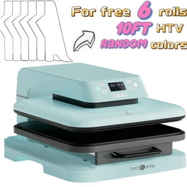 Portable Heat Press Machine - 10X10 for T Shirts, Sublimation, HTV in  2023