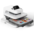thumbnail image 1 of HTVRONT 15"x15" Automatic heat press Machine 2 , Professional Heat Press for Transfer Vinyl & Sublimation Project(White), 1 of 11