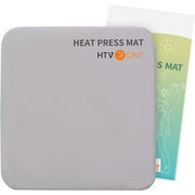 HTVRONT 15x15 Heat Press Mat, Double Sides Applicable Heat Mat for Heat Press Machines